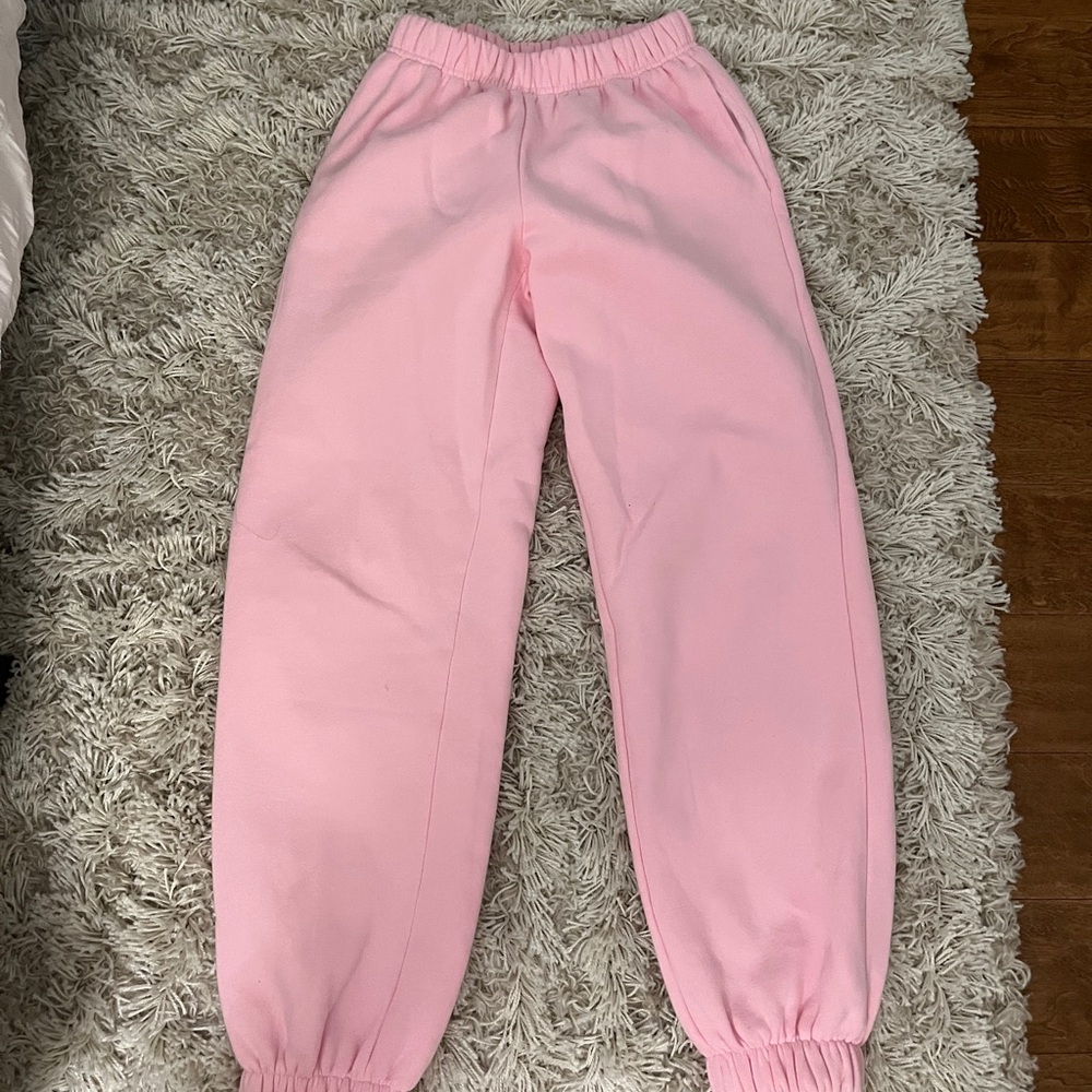 pink Edikted sweatpants